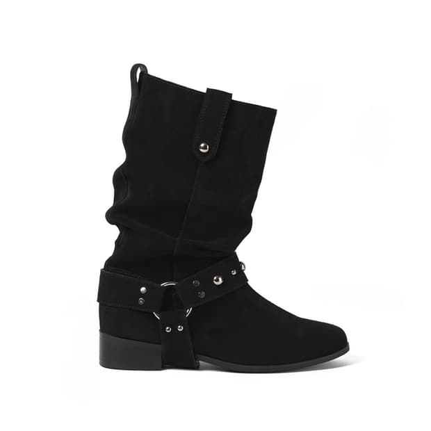 기호 Sienna stud mid boots