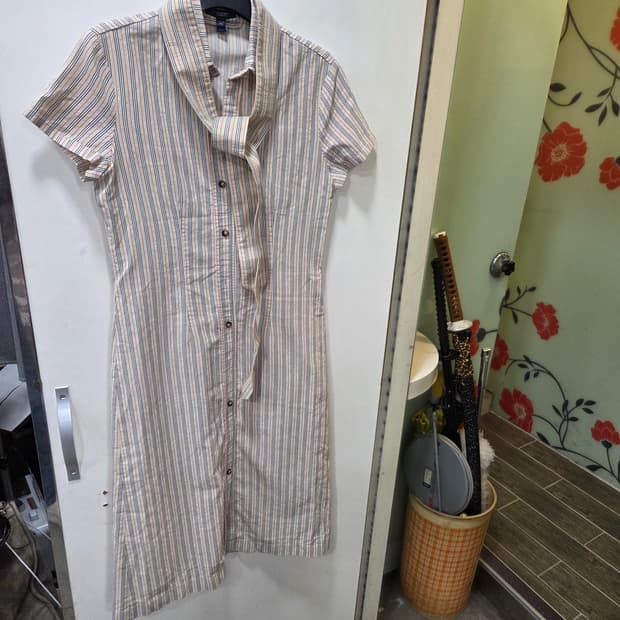 버버리 롱 원피스