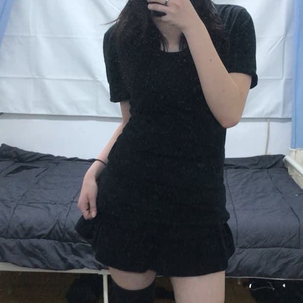 JPN Y2K 락시크 디테일 티셔츠