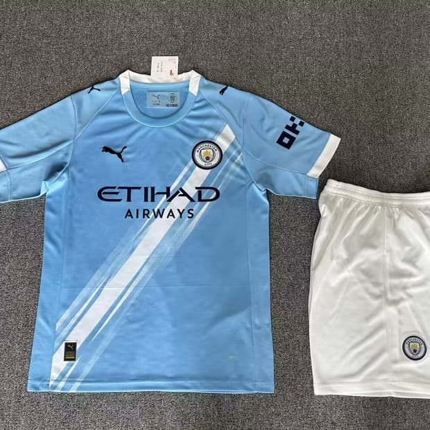 (새상품)2526 맨시티 홈 축구유니폼 상하세트 홀란드 셰르키