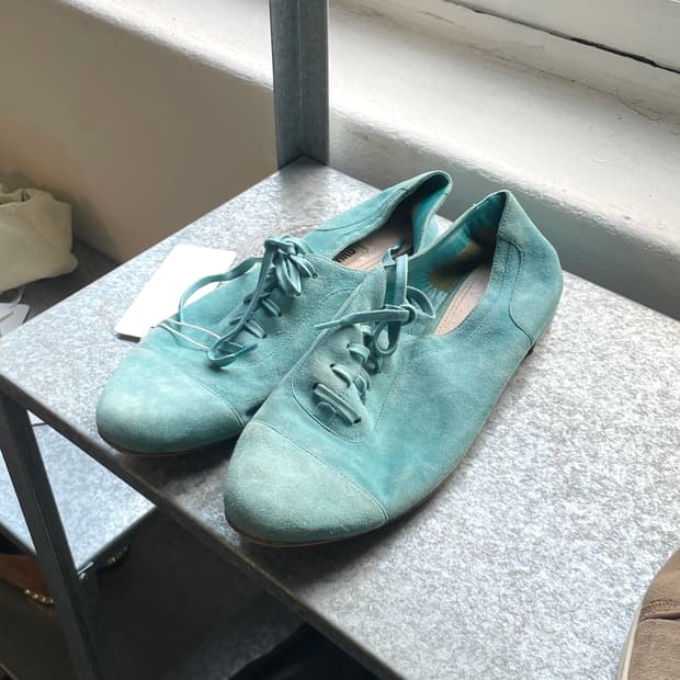 Miu Miu suede loafers