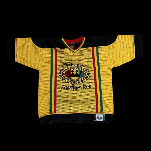 Stüssy Reggae Vibration Mesh Jersey