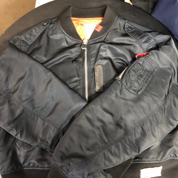 미하라야스히로 프론트숄더Ma-1