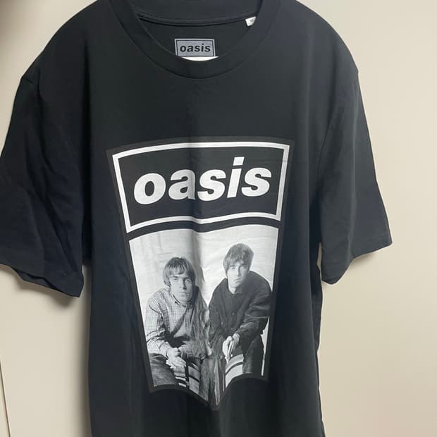 오아시스 월드투어 티셔츠 M