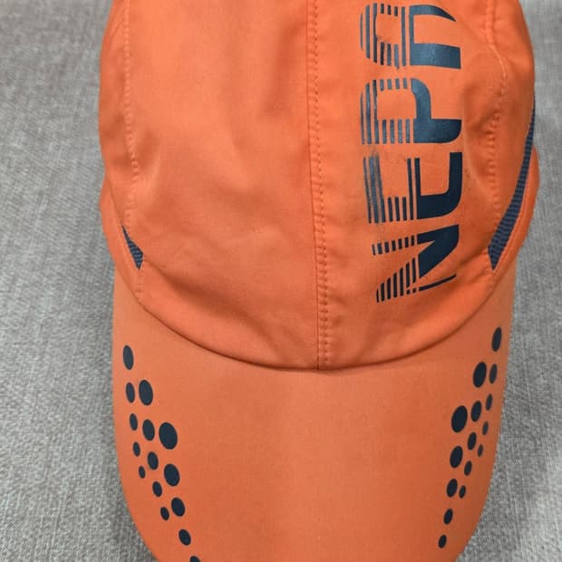 [정품/FREE] 네파(NEPA) 아웃도어 러닝 캡 모자 (오렌지)