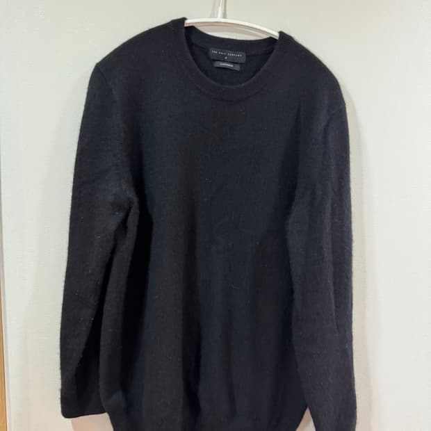 더니트컴퍼니 캐시미어 니트 블랙 M