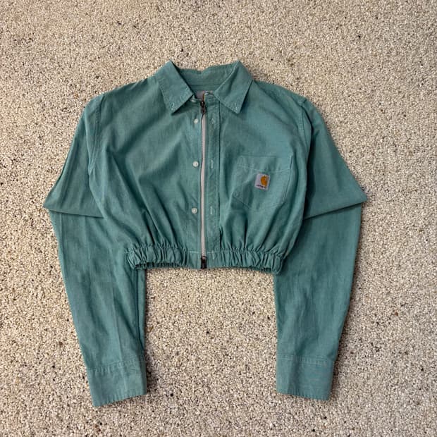 칼하트 커스텀 크롭 셔츠 ⭐️862