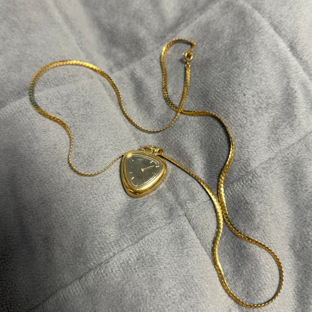 세이코 골드 시계목걸이