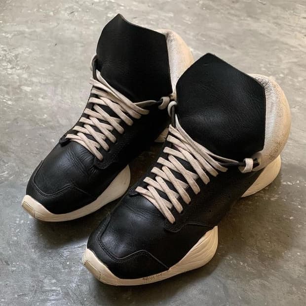 릭오웬스x아디다스 ss14 비셔스 러너 US8