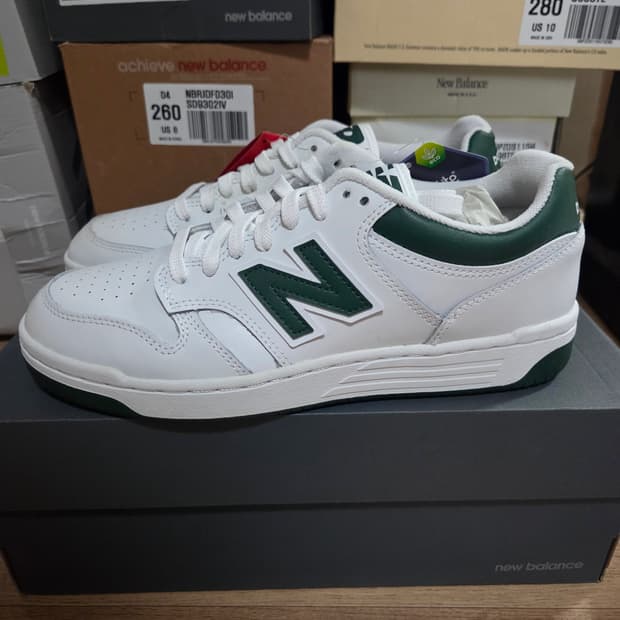 뉴발란스 480 그린 260 새상품 BB480LNG