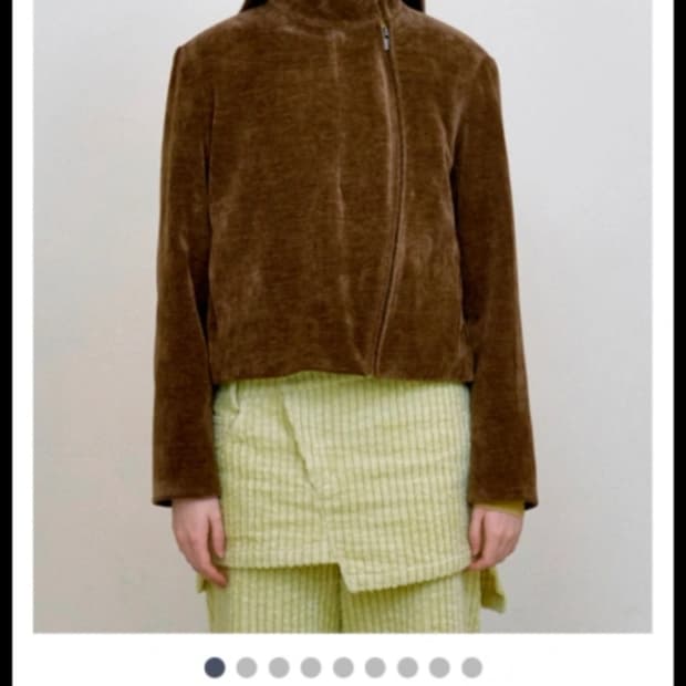 peinture 페인츄얼 시어링 오버핏 자켓 새상품