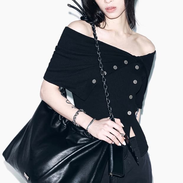 체인 숄더백