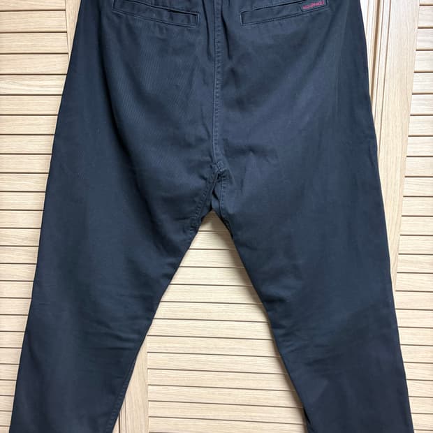 그라미치 루즈테이퍼드 팬츠 블랙