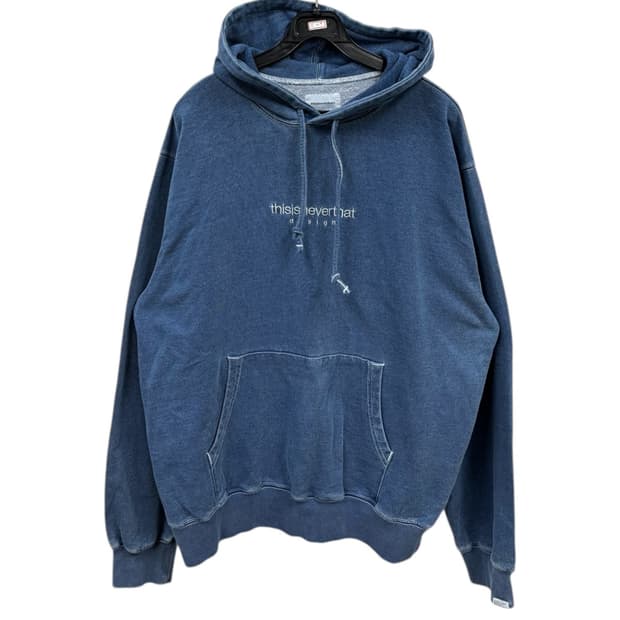 디스이즈네버댓 워싱 후드티
