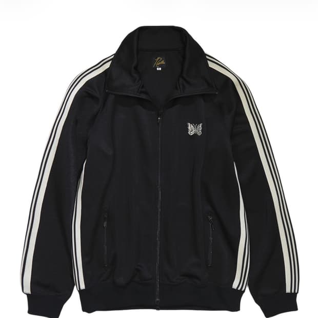 니들스 x 스튜디오스 폴리 스무스 트랙 자켓 블랙