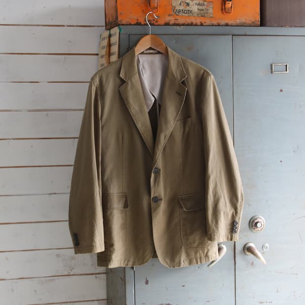 (착용컷) BRITISH KHAKI 린넨 블레이져 (남성용 100)