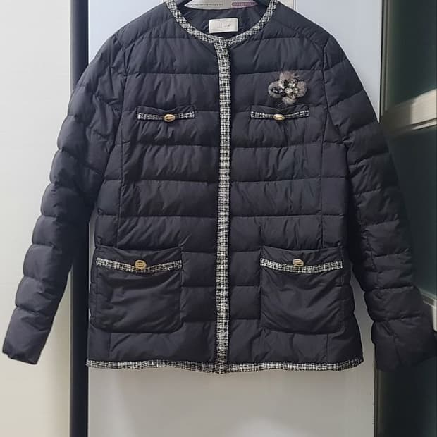 지고트 트위드 패딩 자켓 8사이즈