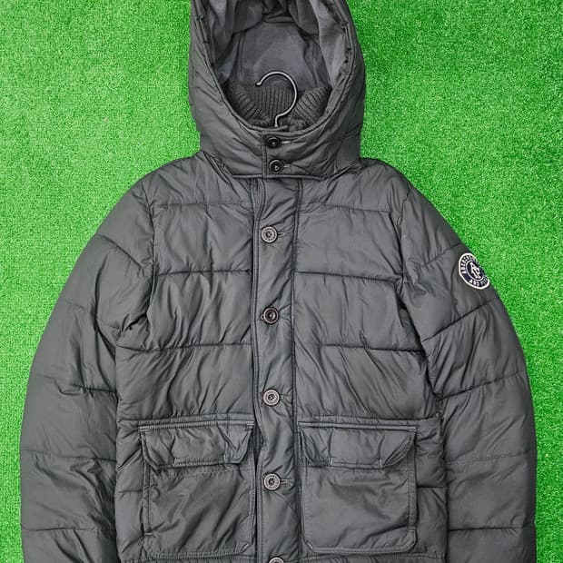 아베크롬비 남성 패딩 S 블랙