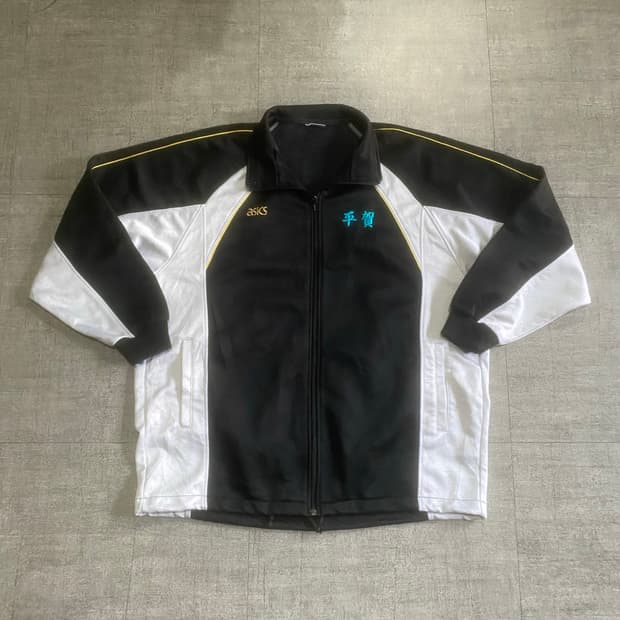 Asics 아식스 올드스쿨스트릿 90s 범고래배색 집업자켓