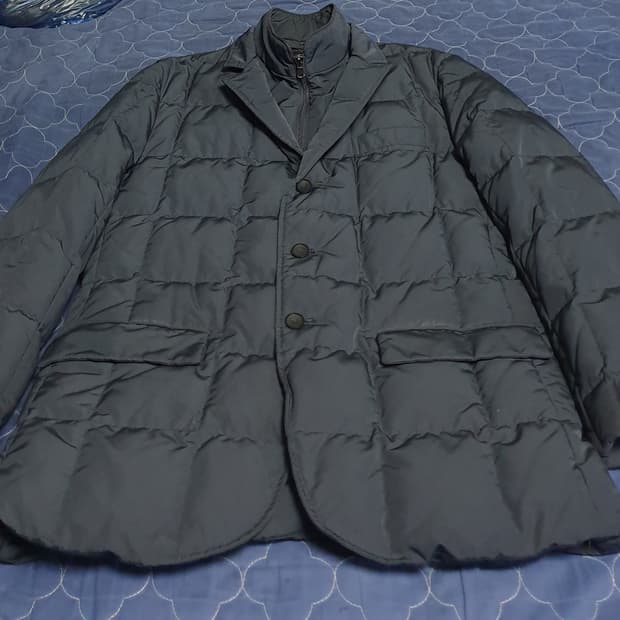 TG패션 TUXY 블루 내피형 오피스 사파리 다운 점퍼 네이비 (100)