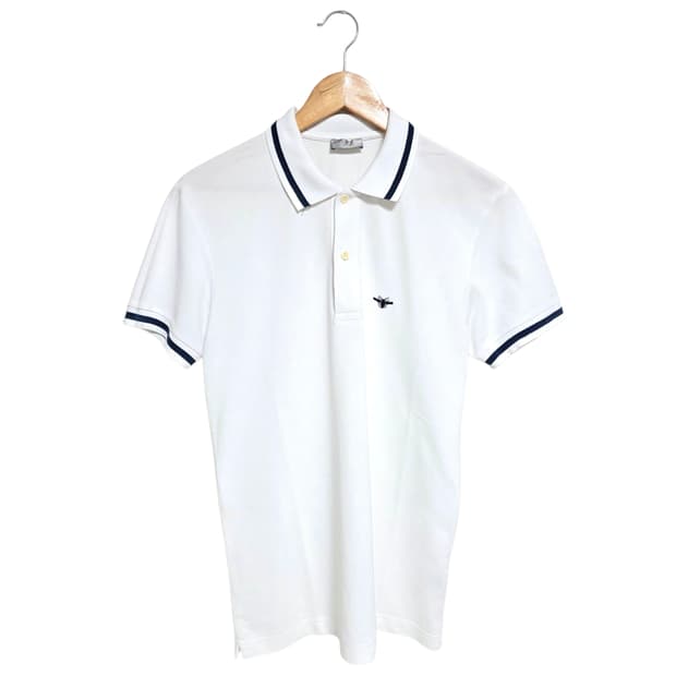 디올 꿀벌 반팔 카라티셔츠