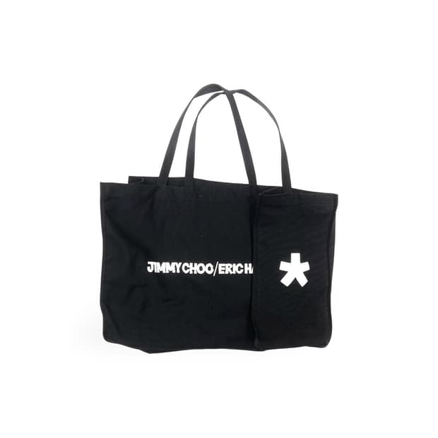 Jimmy Choo Canvas Tote Bag