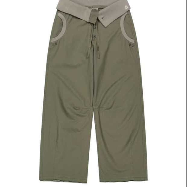 코이세이오 FLOW FOLD PANTS KHAKI 사이즈1