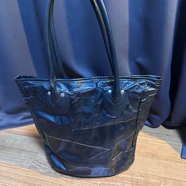 리얼맥코이 조맥코이 레더 가죽 토트백 가방