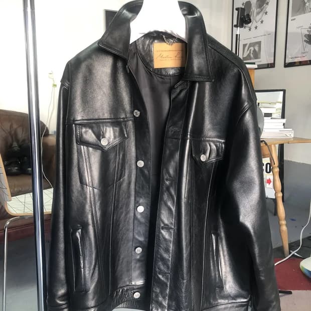 [구매] 마틴로즈 19ss 레더 트러커 xs-s 구해봅니다