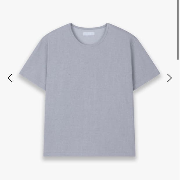 레스 LES Brev t-shirt 그레이 1사이즈