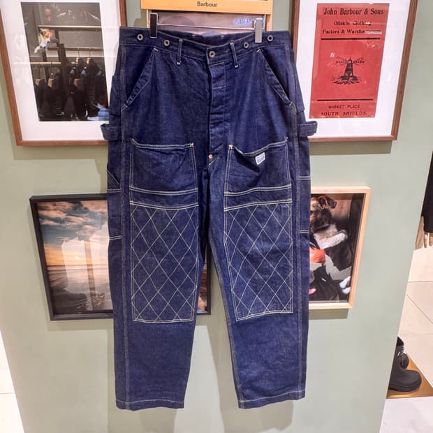 캐피탈 럼버팬츠 인디고 4사이즈