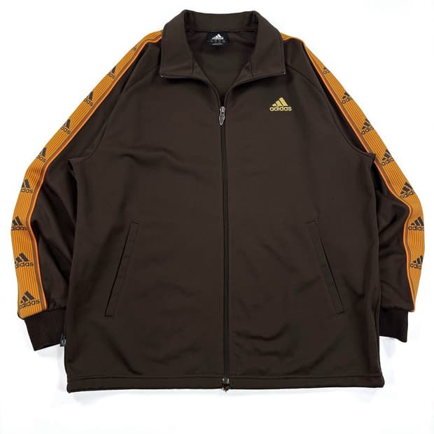 아디다스 사이드라인 브라운 져지 