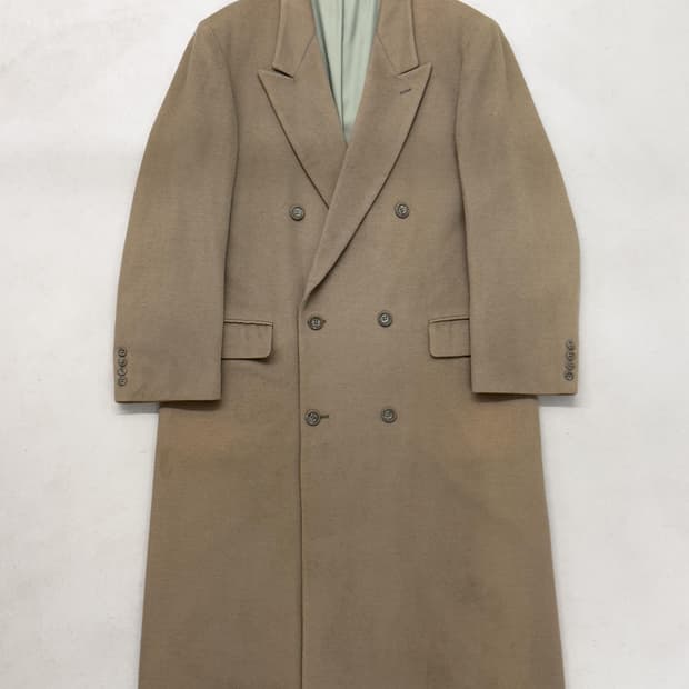 캐시미어 더블 코트