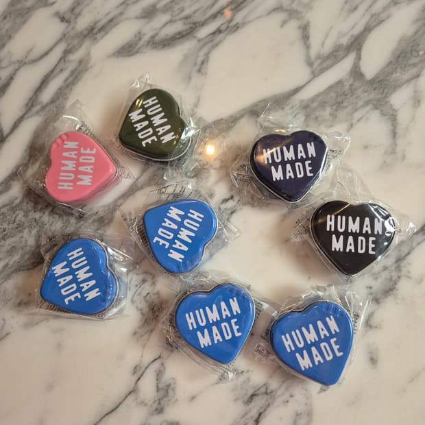 휴먼메이드 하트 클립 틴 케이스 미개봉 틴케이스 선물 추천