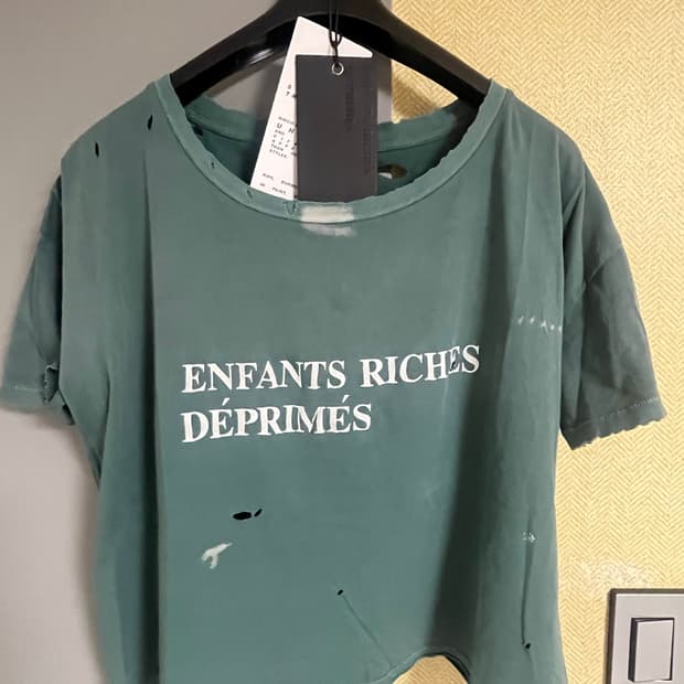 enfants riches deprimes 클래식 로고 티셔츠