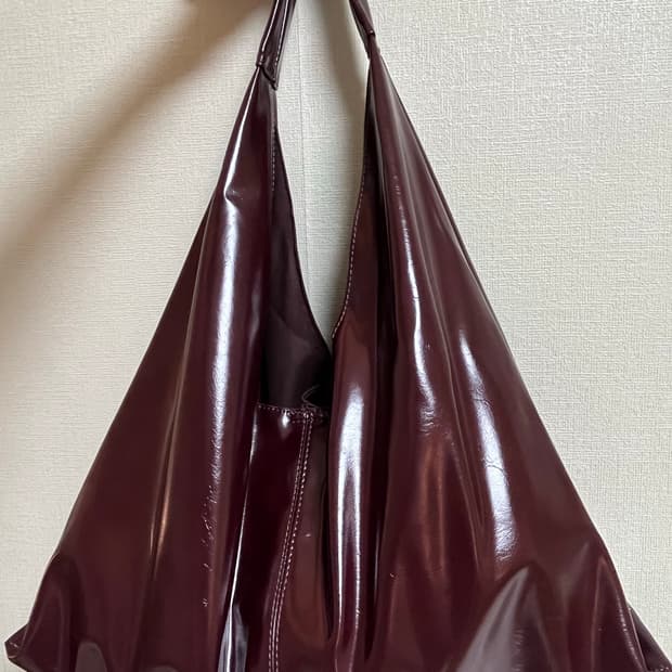샵사이다 버건디 숄더 보부상백 ANTIQUE LARGE CAPACITY