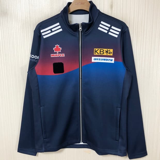 메이플(MAPLE) 대한민국컬링국대 코치지급용 트레이닝자켓/트랙슈트 95