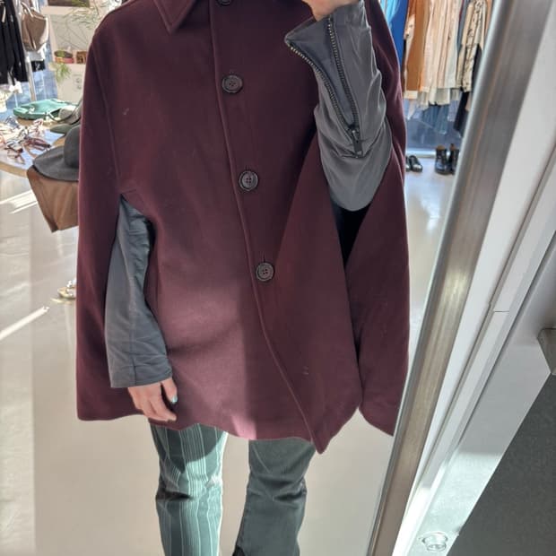 Helene Berman Cashmere Cape Coat