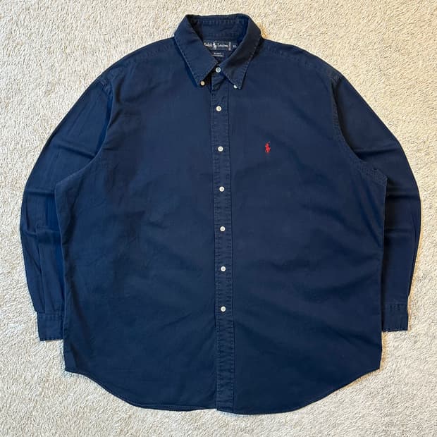 폴로 랄프로렌 레드포니 옥스포드 셔츠 네이비