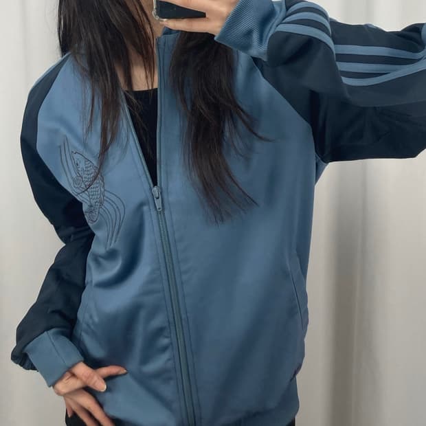 아디다스 블루 네이비 져지