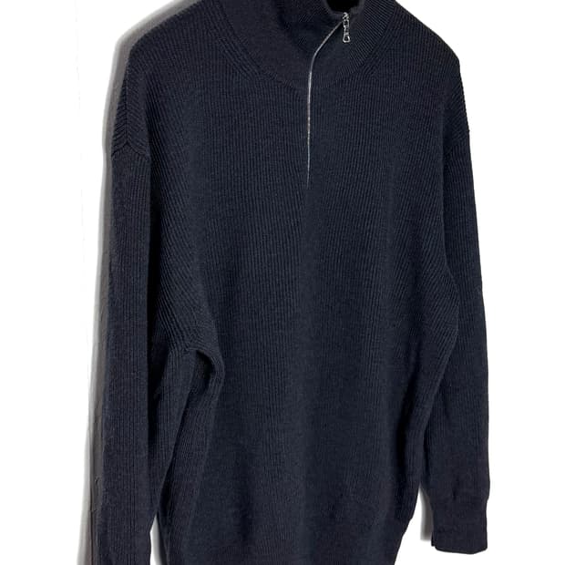 어나더오피스 어나더오피스니트 하프집업니트 어나더오피스볼륨