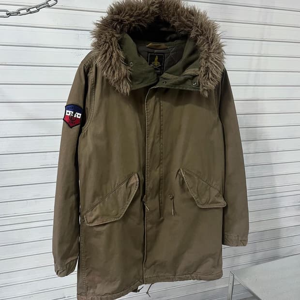 00s Hysteric Glamour military moz coat