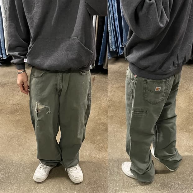 Carhartt FR 데미지 카펜터 팬츠 (33“)