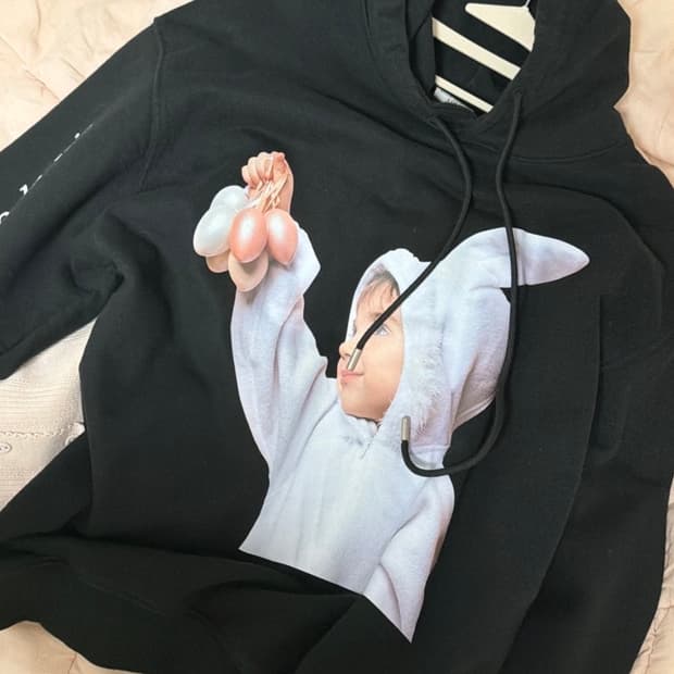 아크메드라비 토끼 후드티