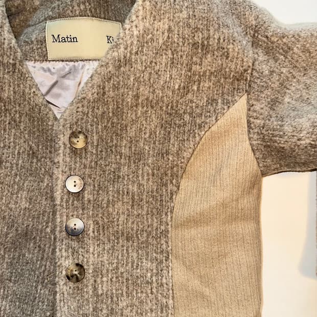 마뗑킴 볼륨 가디건 자켓