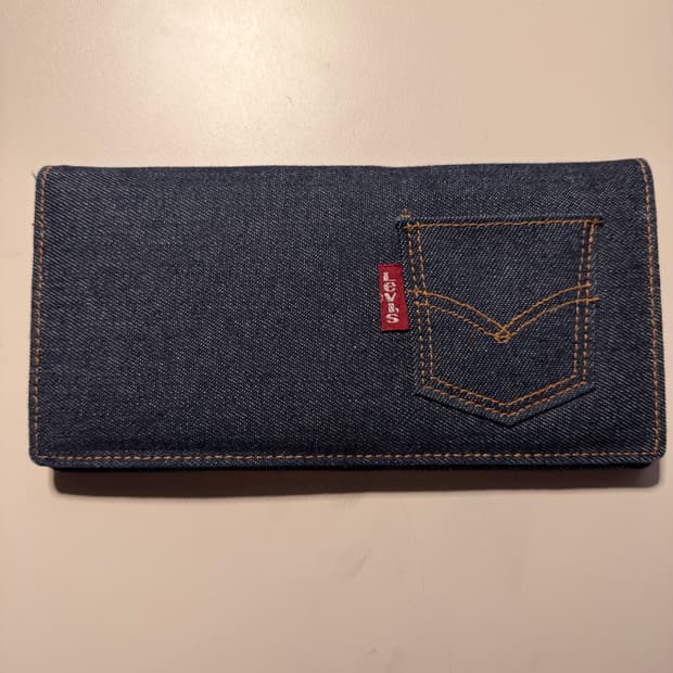리바이스 데님지갑