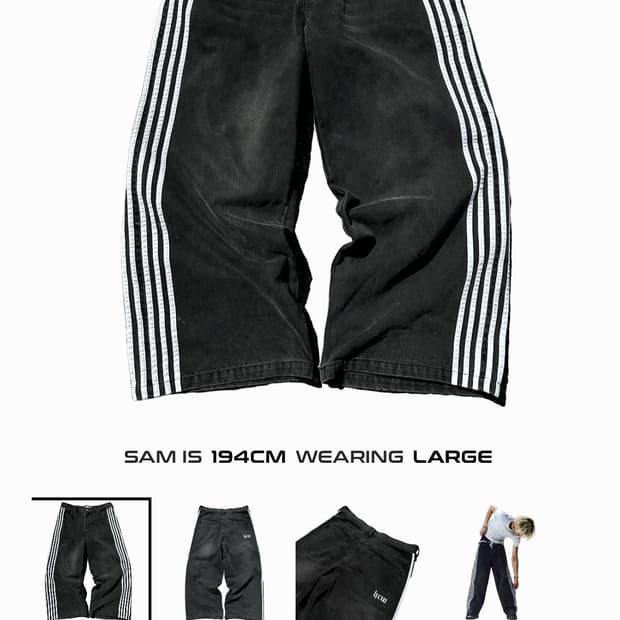 heavencanwait track jeans S