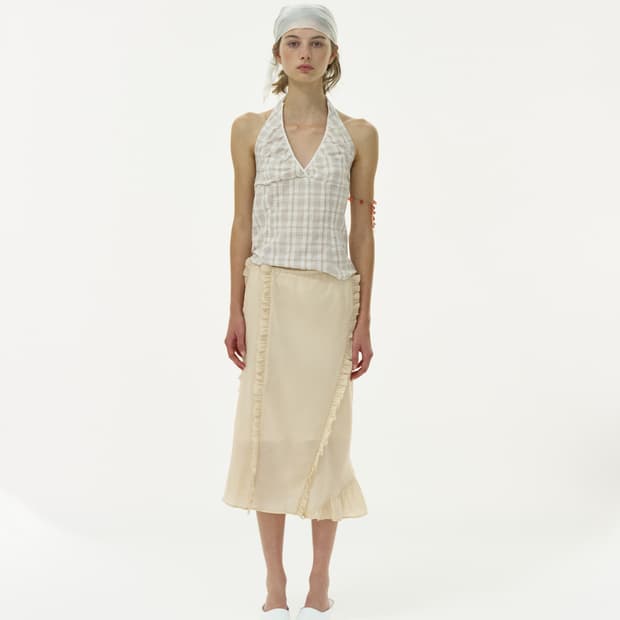 리본빛 hanna skirt