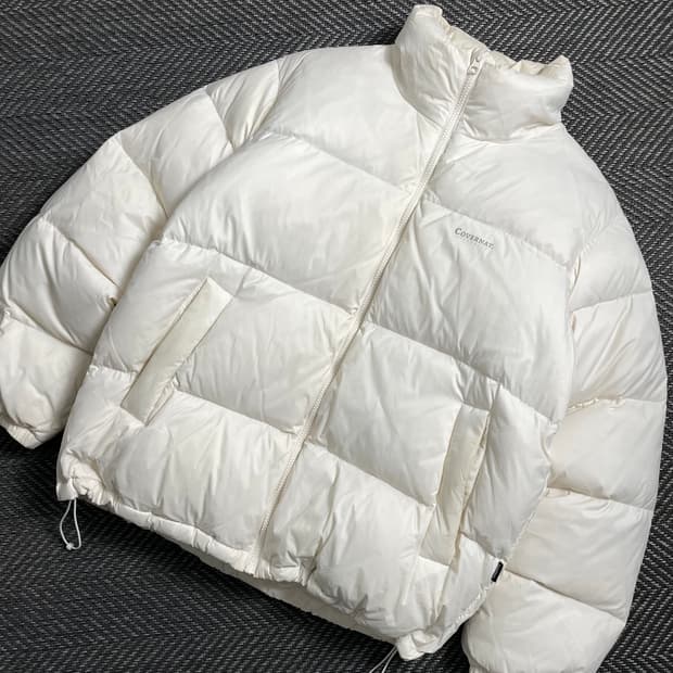 커버낫 RDS 아치로고 덕다운 패딩y 4524