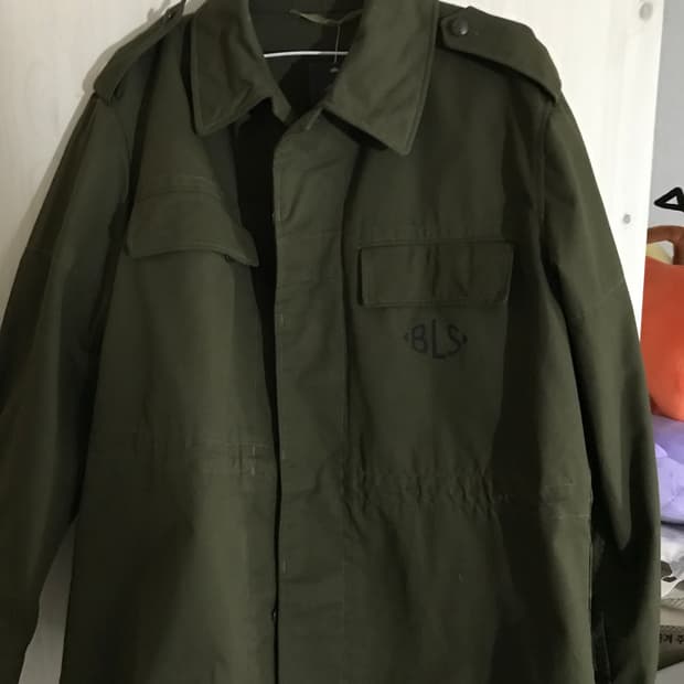 빈티지 밀리터리 자켓